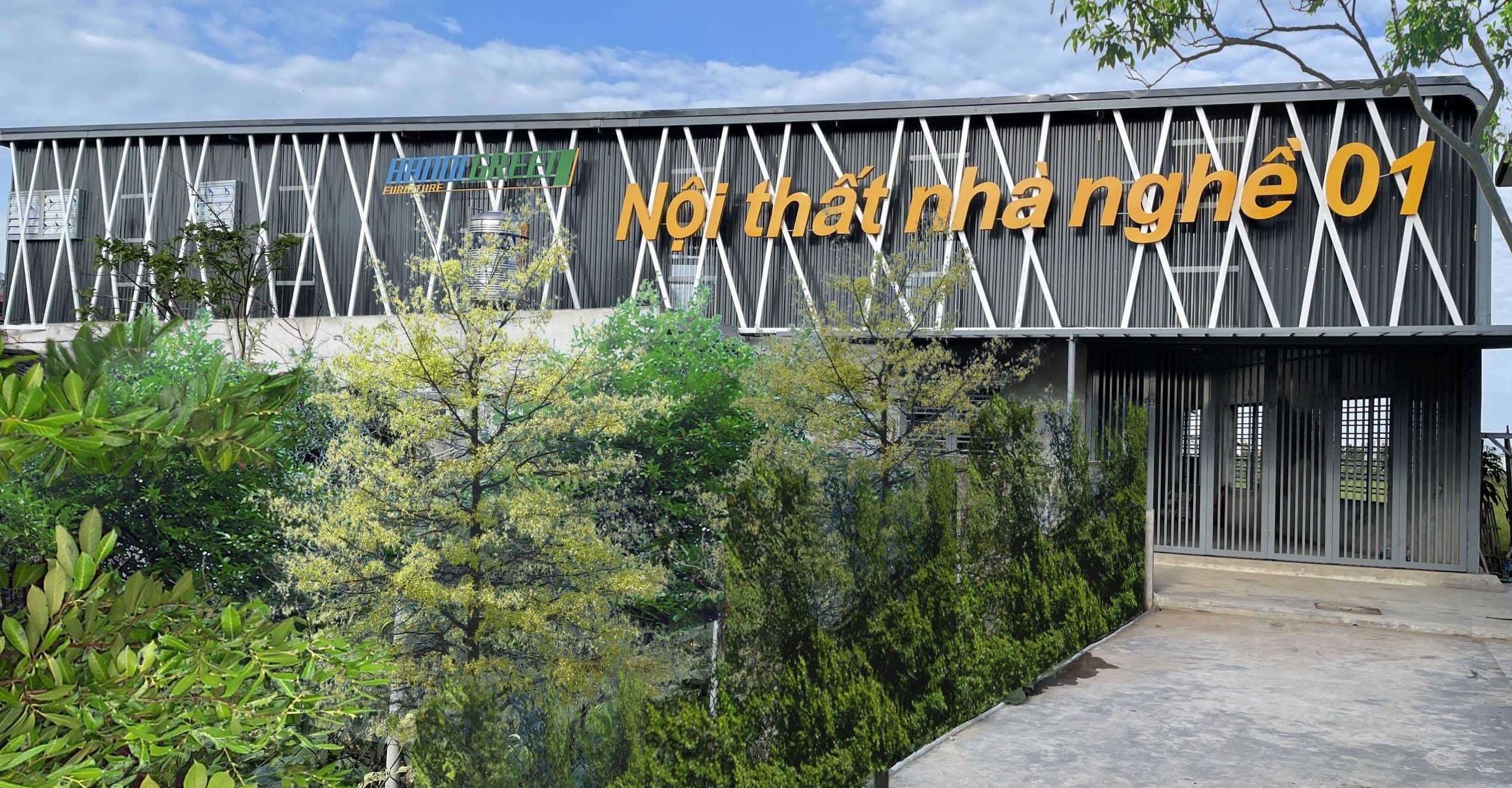 Tổ hợp nhà xưởng và quy trình sản xuất