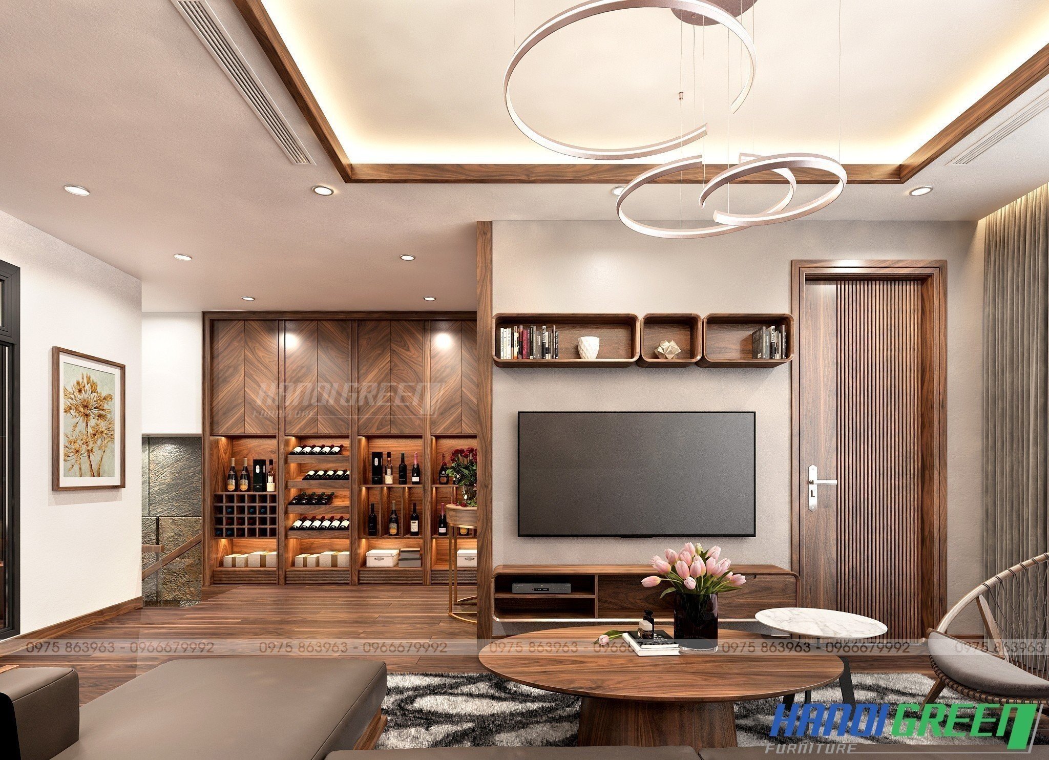 Thiết kế và thi công Duplex Central Park – 44 Yên Phụ