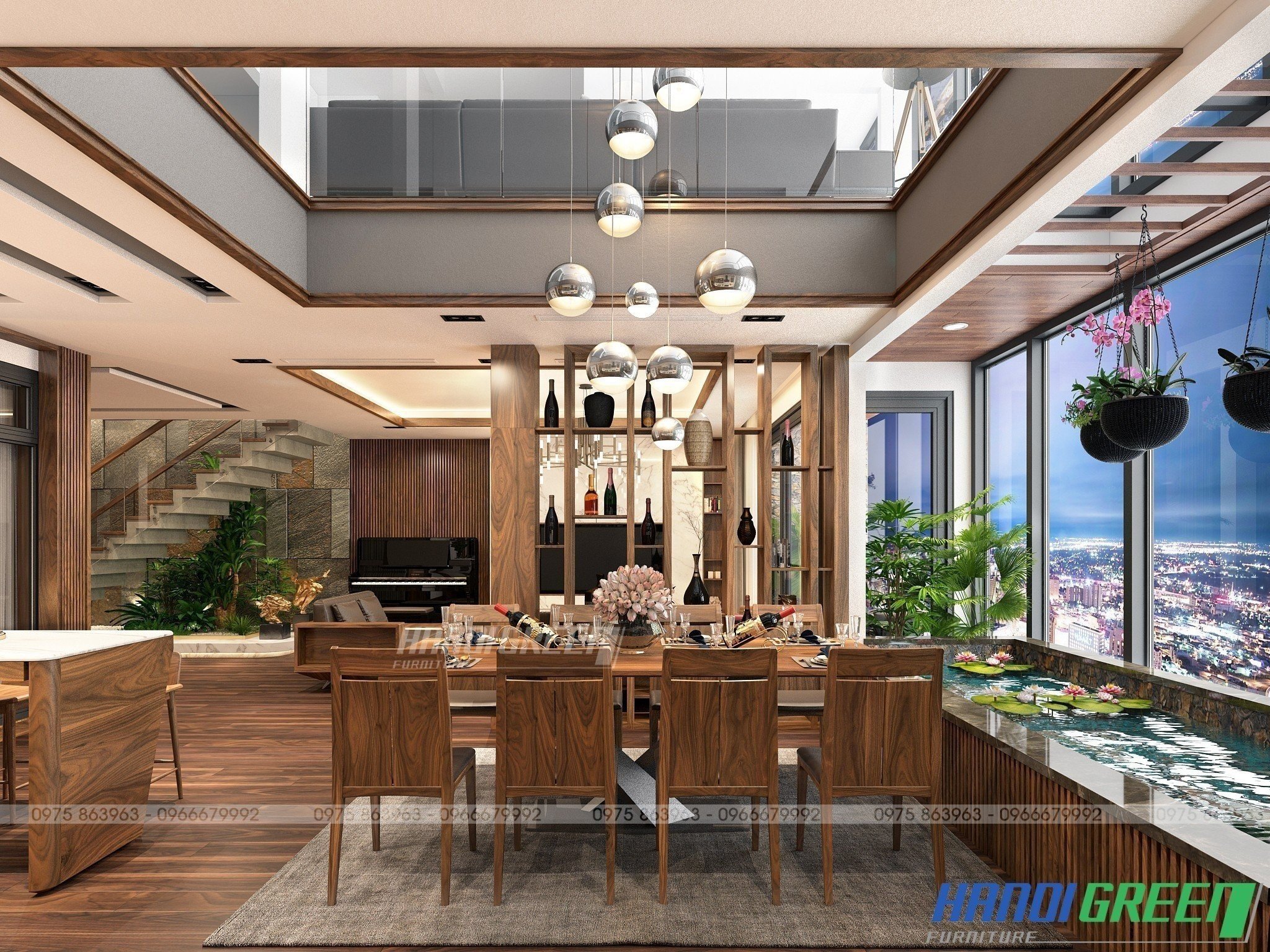 Thiết kế và thi công Duplex Central Park – 44 Yên Phụ