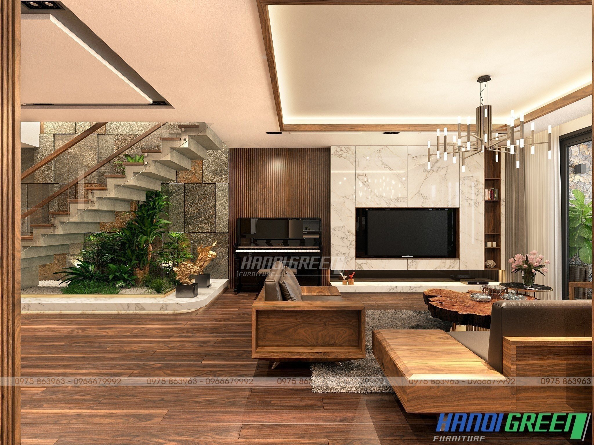 Thiết kế và thi công Duplex Central Park – 44 Yên Phụ