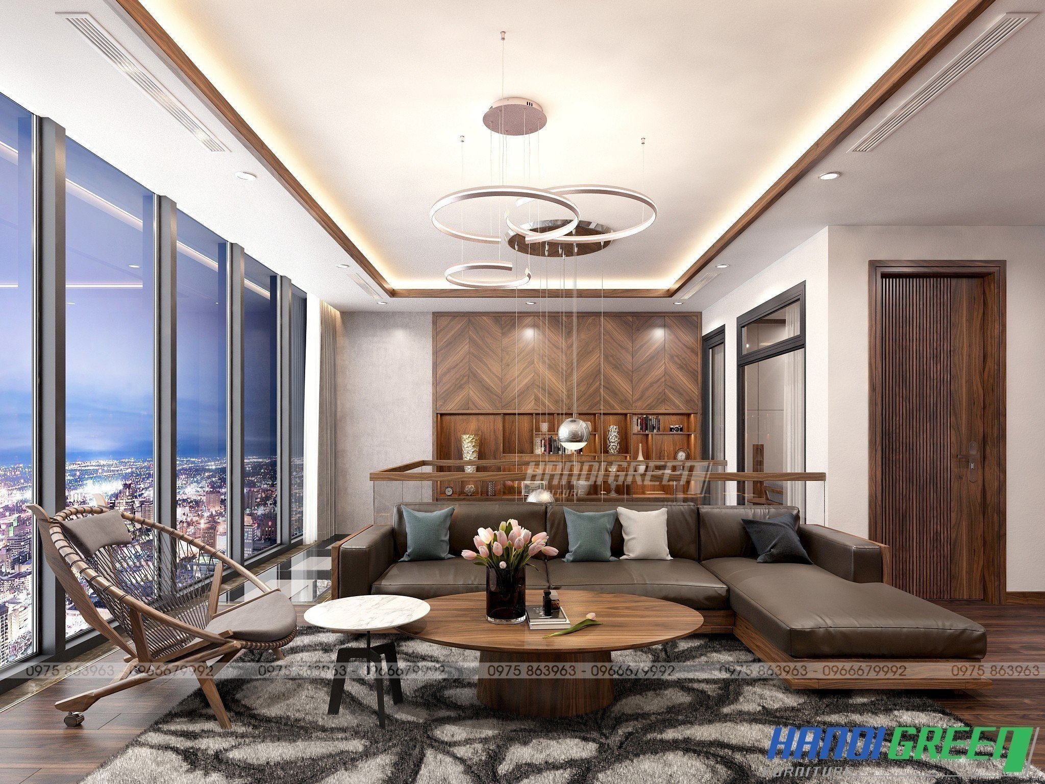 Thiết kế và thi công Duplex Central Park – 44 Yên Phụ