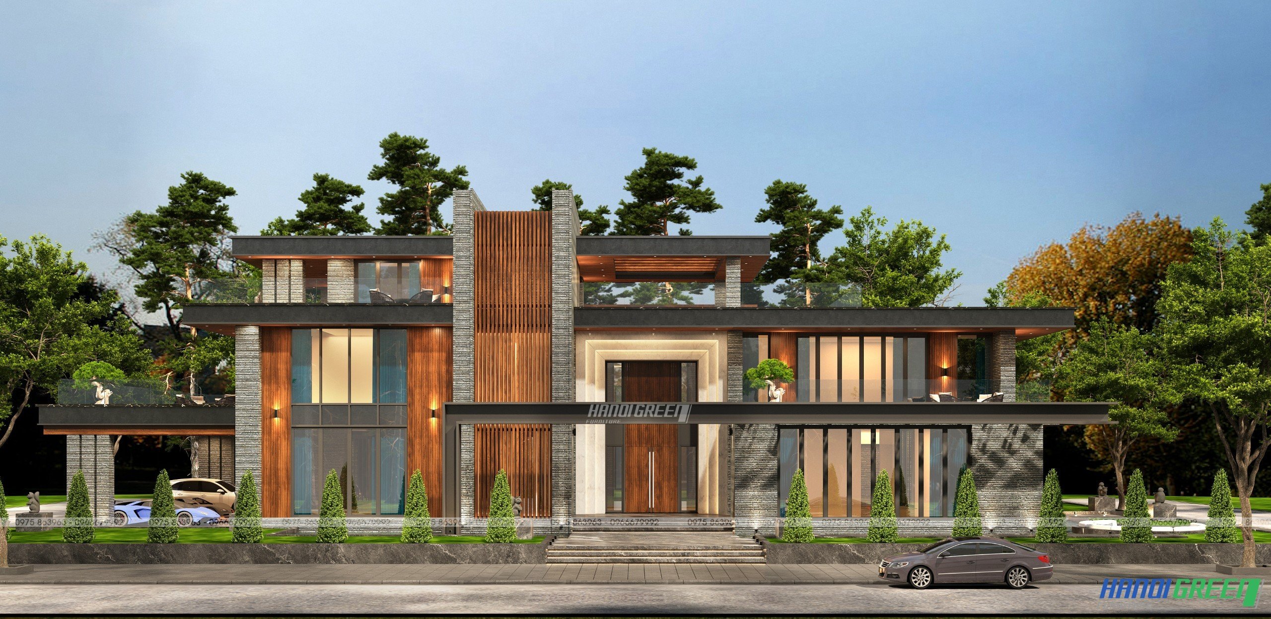 Concept Biệt Thự Đảo Lớn Ecopark