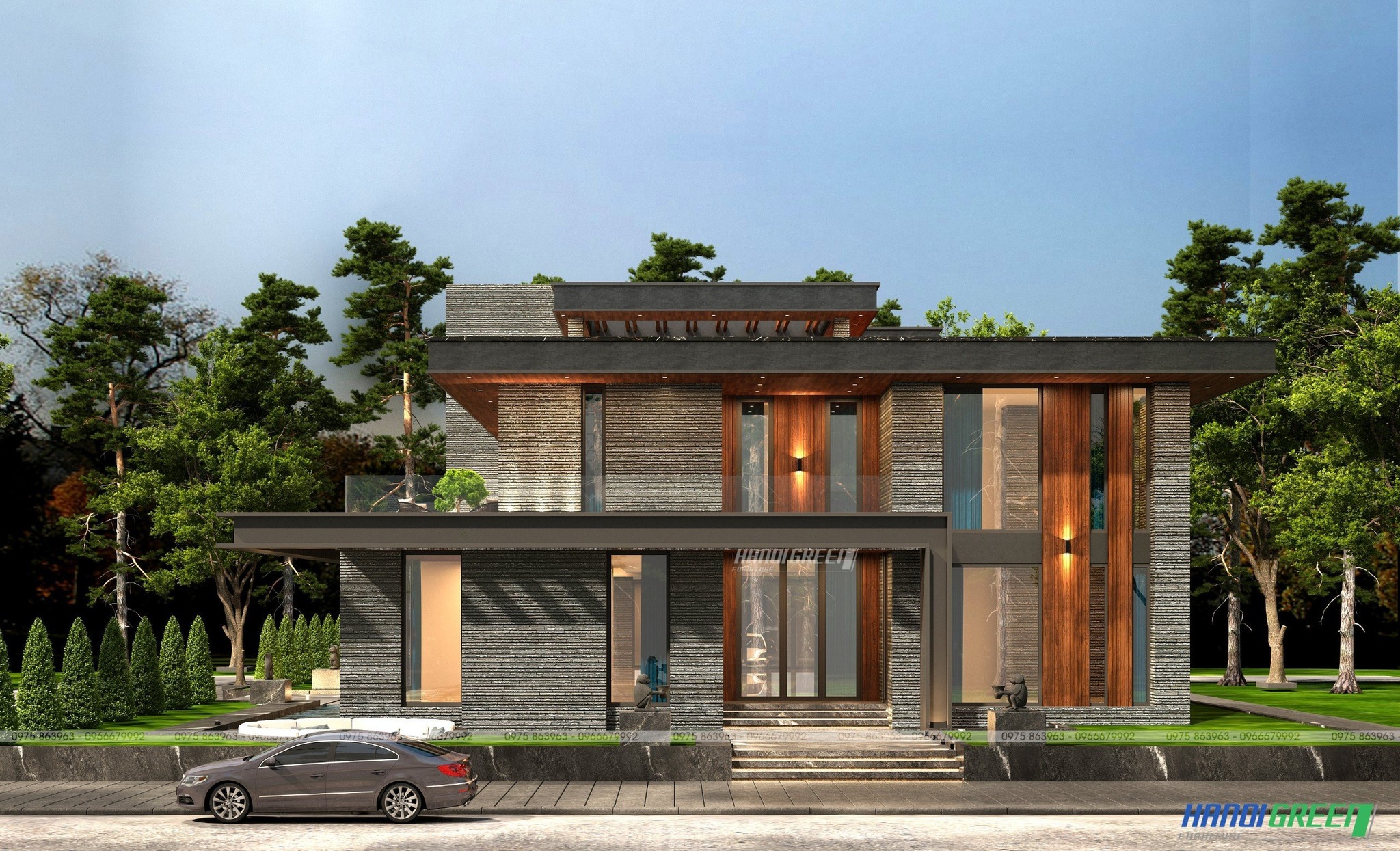 Concept Biệt Thự Đảo Lớn Ecopark