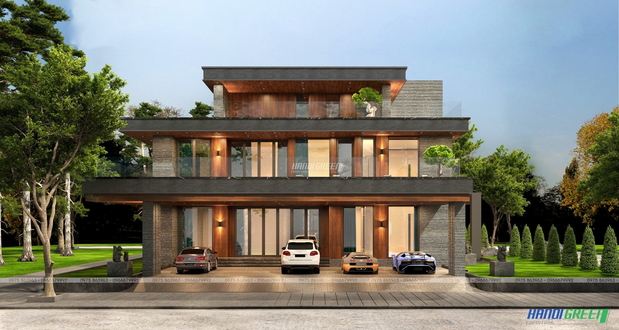 Concept Biệt Thự Đảo Lớn Ecopark