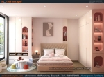 NỘI THẤT CĂN 03 NGỦ HAVEN TRỤC 01 CỰC CHẤT LƯỢNG VỚI GỖ ÓC  CHÓ BẮC MỸ