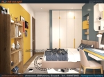 NỘI THẤT CĂN 03 NGỦ HAVEN TRỤC 01 CỰC CHẤT LƯỢNG VỚI GỖ ÓC  CHÓ BẮC MỸ