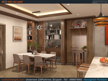 NỘI THẤT CĂN 03 NGỦ HAVEN TRỤC 01 CỰC CHẤT LƯỢNG VỚI GỖ ÓC  CHÓ BẮC MỸ